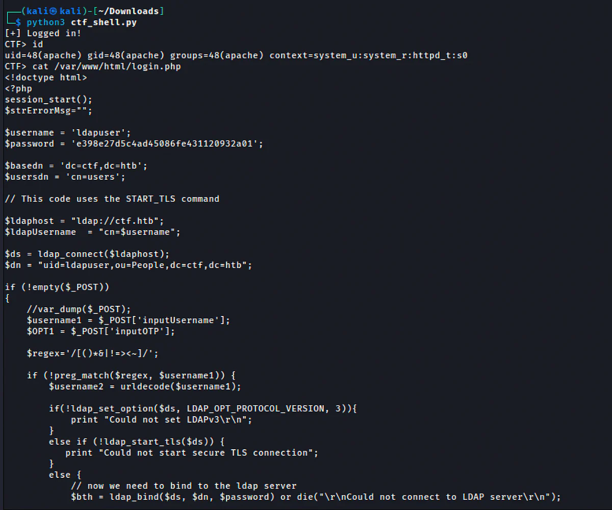 HackTheBox “CTF” Walkthrough, figure 11