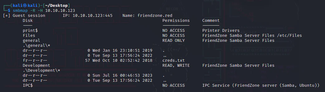 HackTheBox “FriendZone” Walkthrough, figure 5