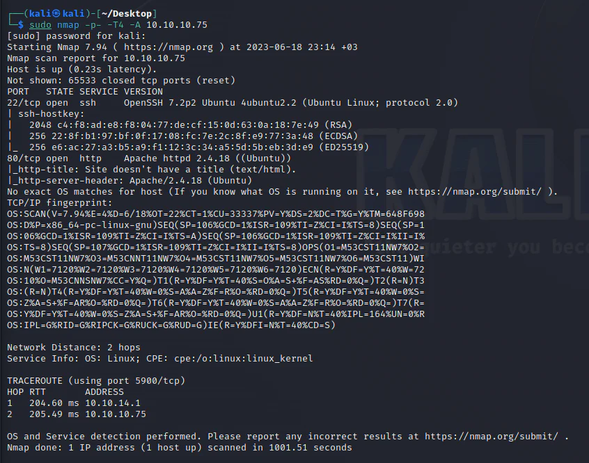 HackTheBox “Nibbles” Walkthrough, figure 2