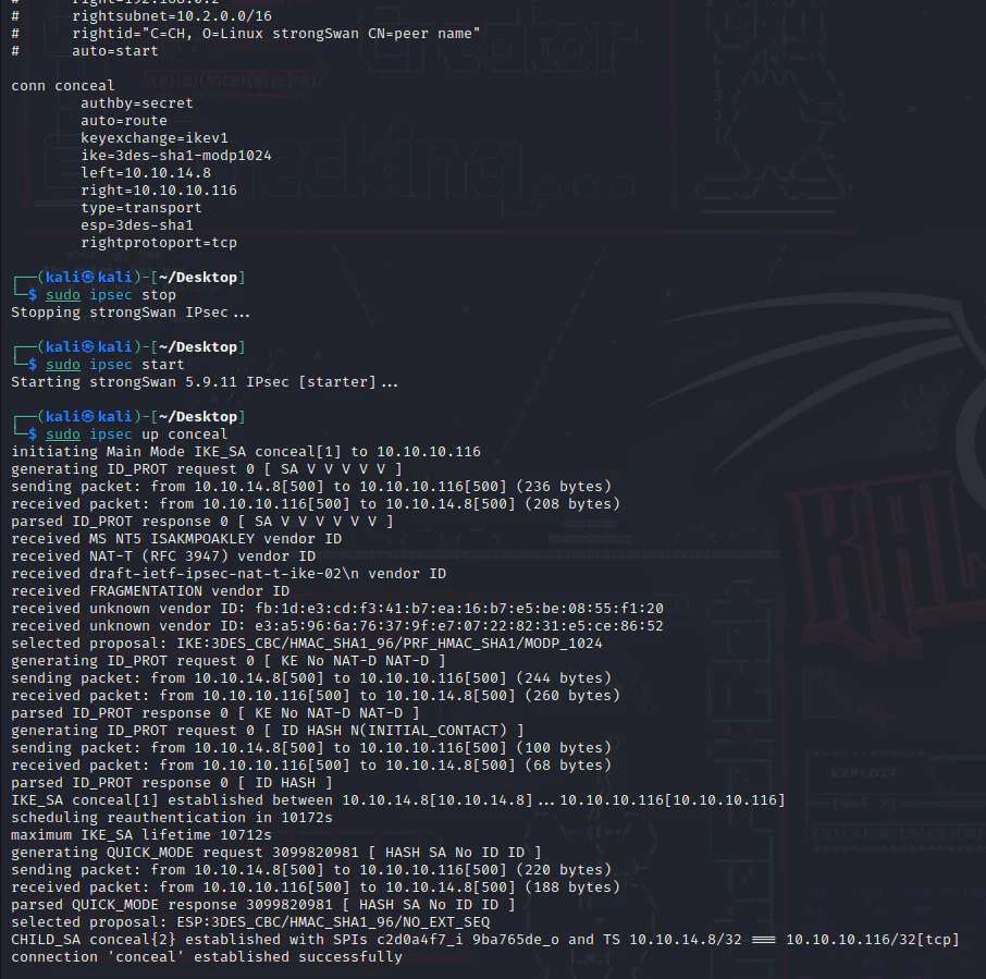 HackTheBox “Conceal” Walkthrough, figure 6