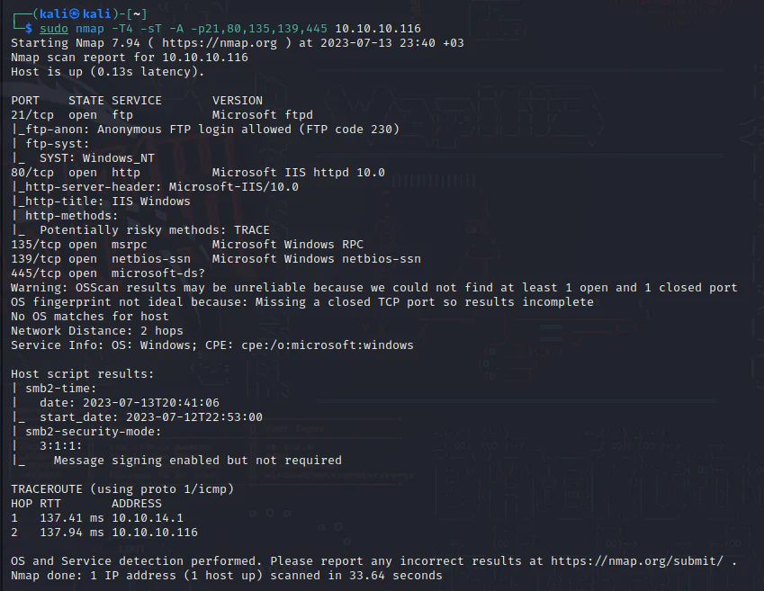 HackTheBox “Conceal” Walkthrough, figure 10