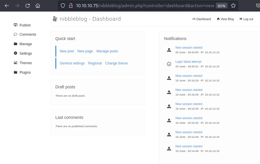 HackTheBox “Nibbles” Walkthrough, figure 18
