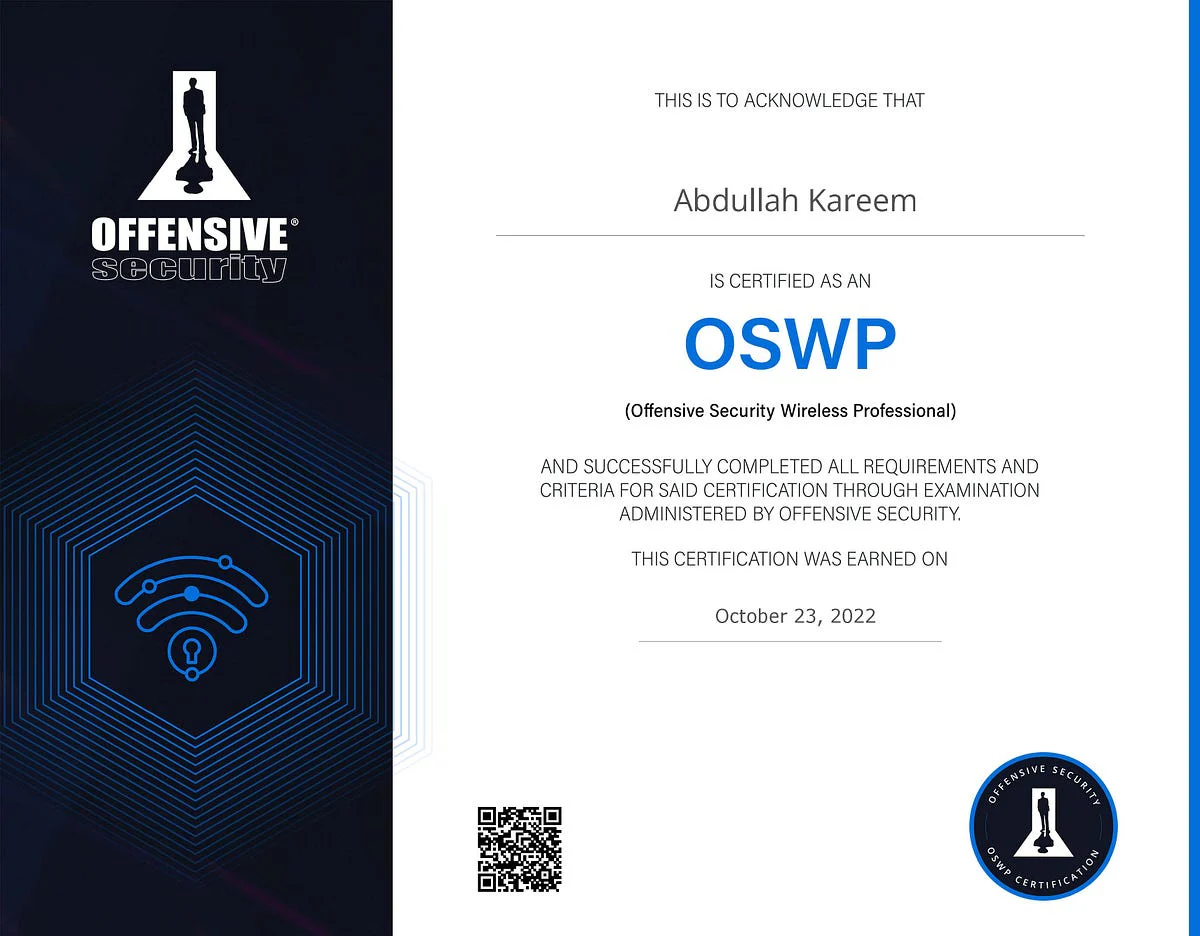 Offensive Security Wireless Professional (OSWP) Certification Review, figure 5