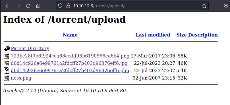 HackTheBox “Popcorn” Walkthrough, figure 16