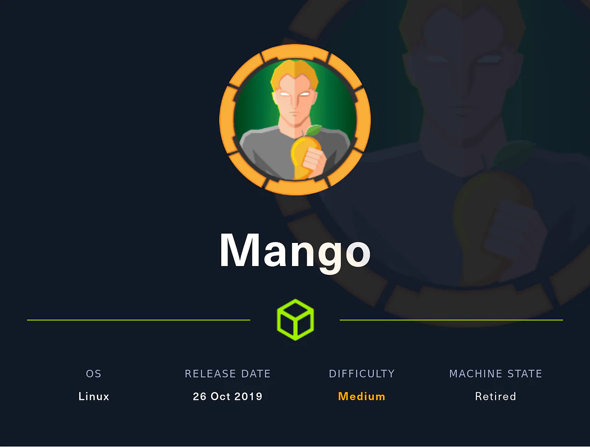 HackTheBox “Mango” Walkthrough, figure 1