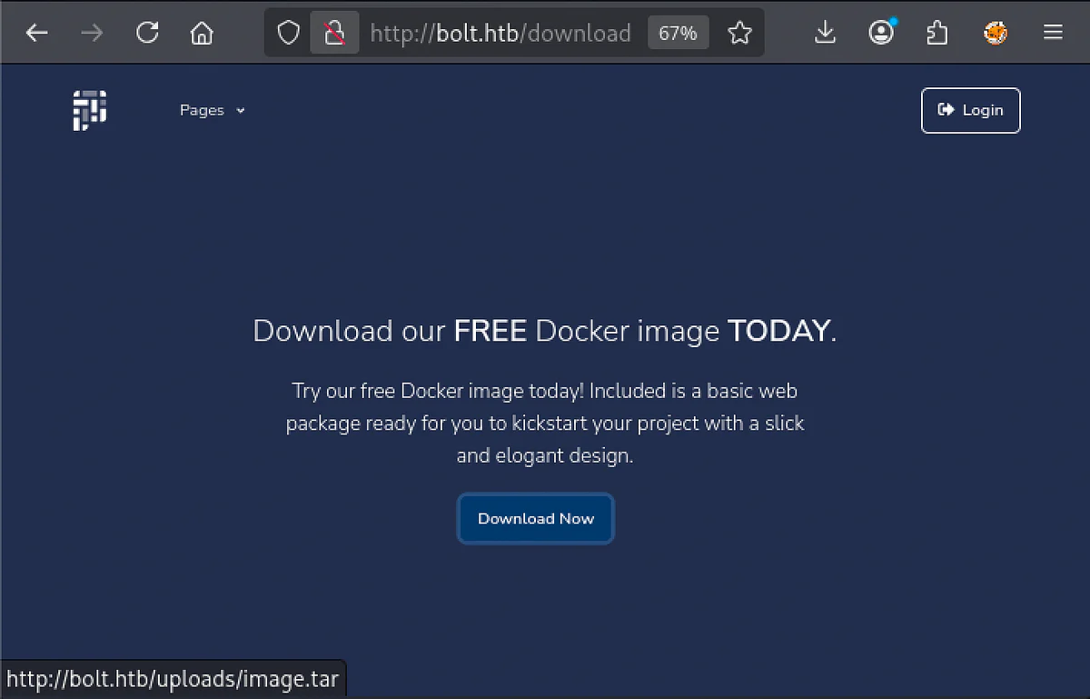 HackTheBox “Bolt” Walkthrough, figure 5