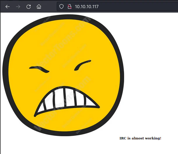 HackTheBox “Irked” Walkthrough, figure 3