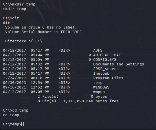 HackTheBox “Grandpa” Walkthrough, figure 15